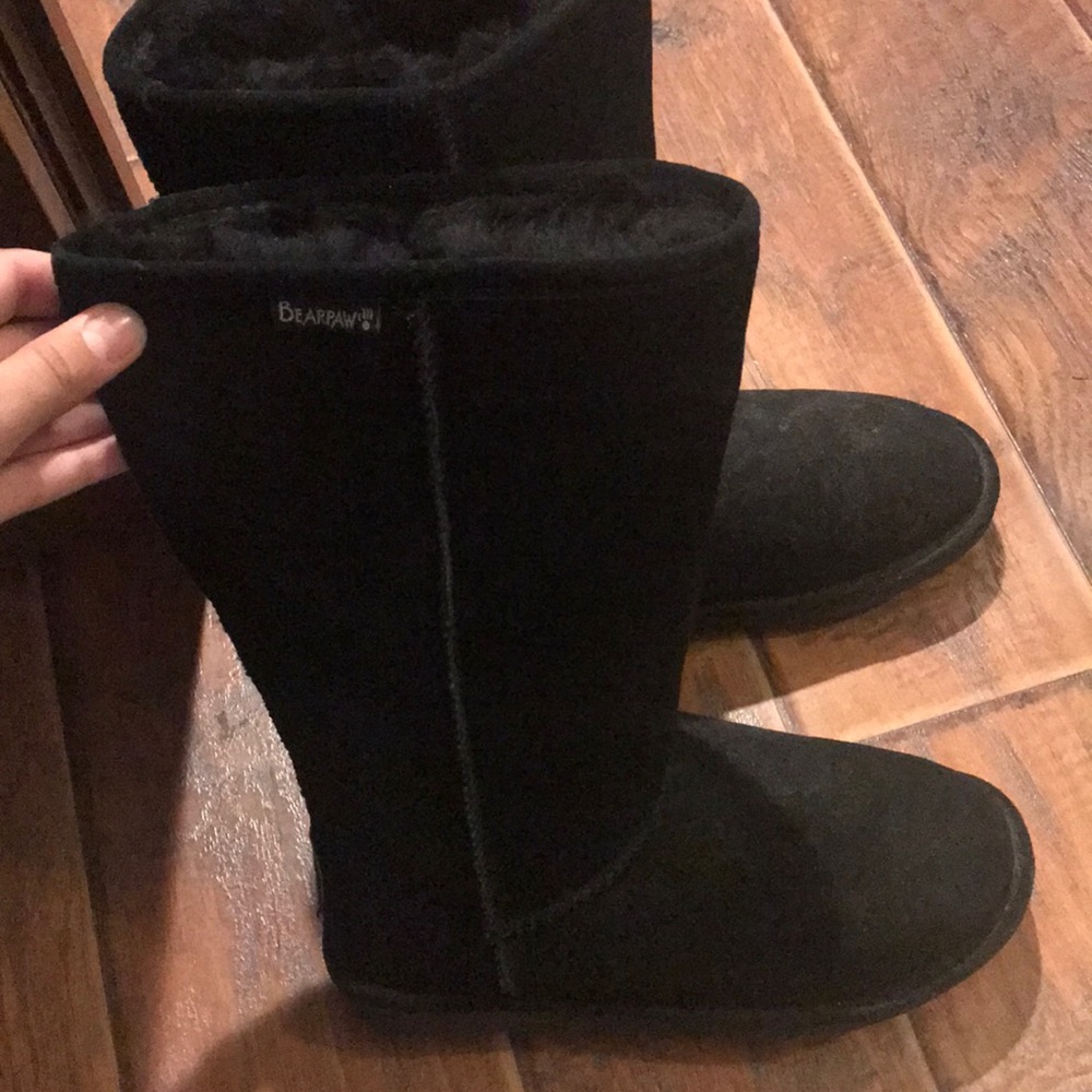 black bearpaw tall boots